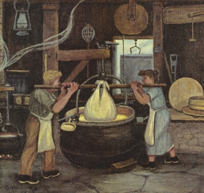 تاریخ پنیر در صنعت غذا